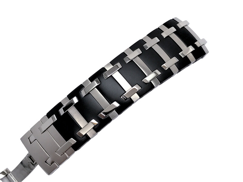 NEW Replacement Bracelet for Concord Saratoga 14.C2.1894 Stainless Steel & PVD
