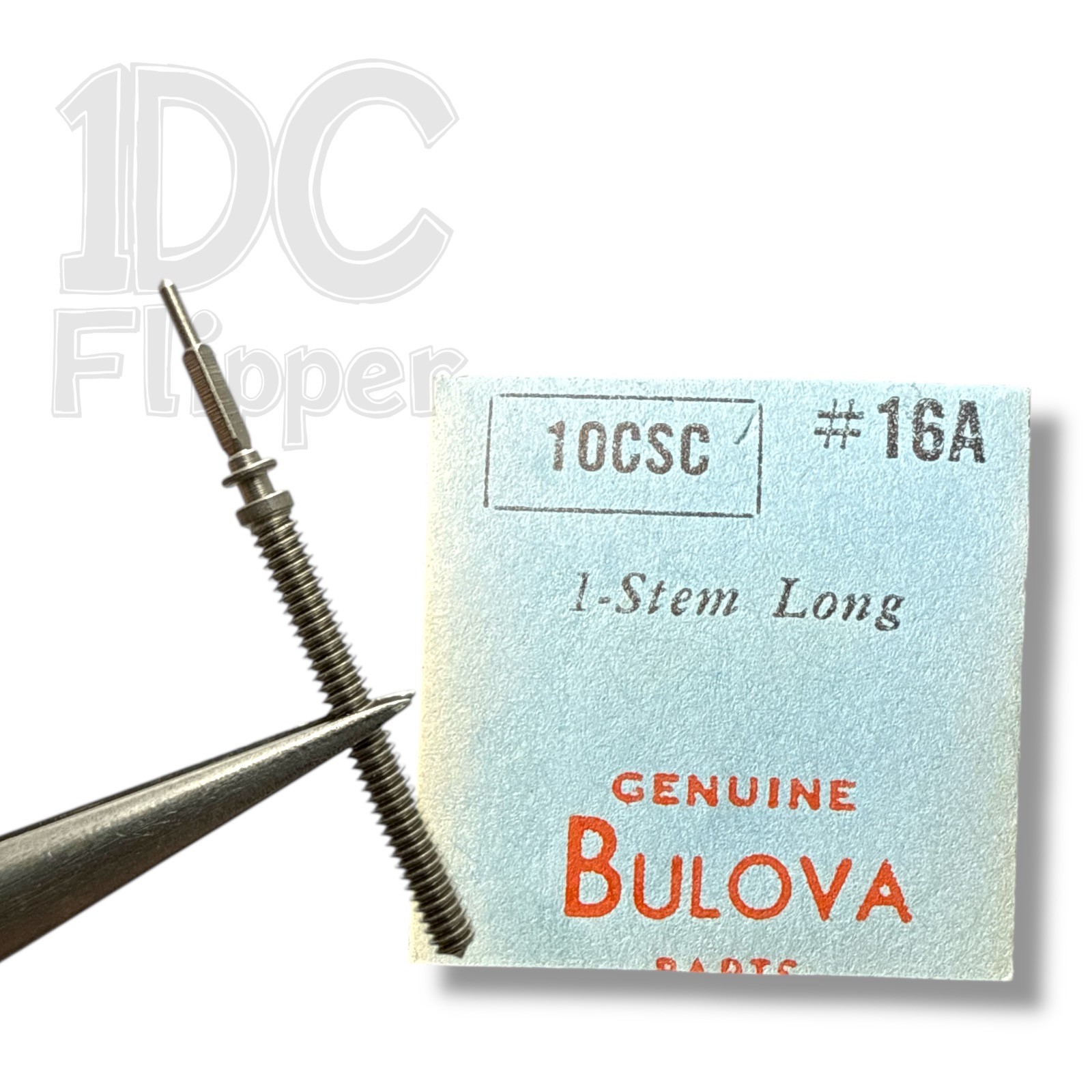Bulova 10CSC WINDING STEM #16A BestFit 200/1216F Tap 8, 15.0 Fits Multiple, Read