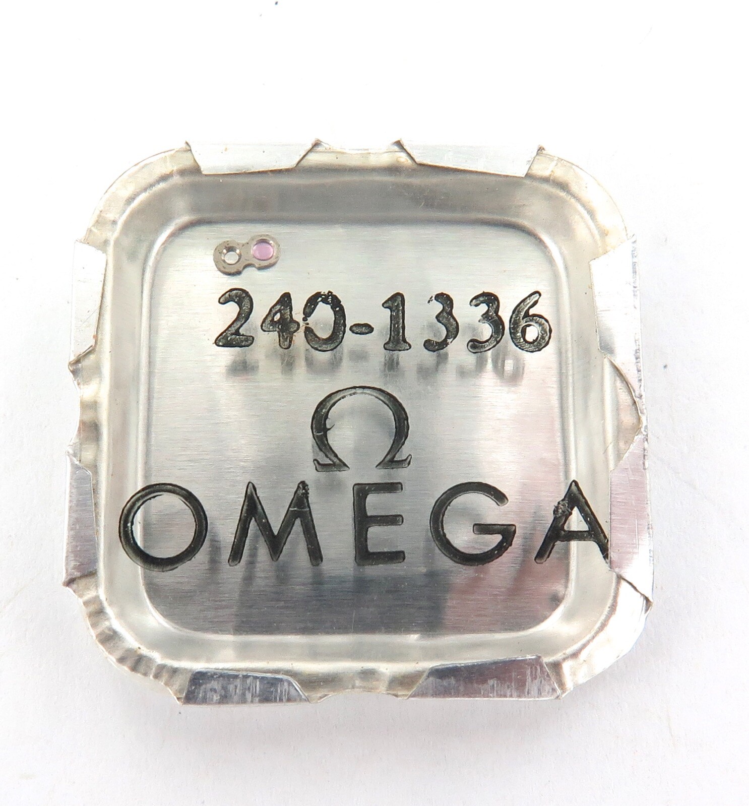 .A 100% GENUINE OMEGA CAL. 240 PART 1336. LOWER CAP JEWEL.