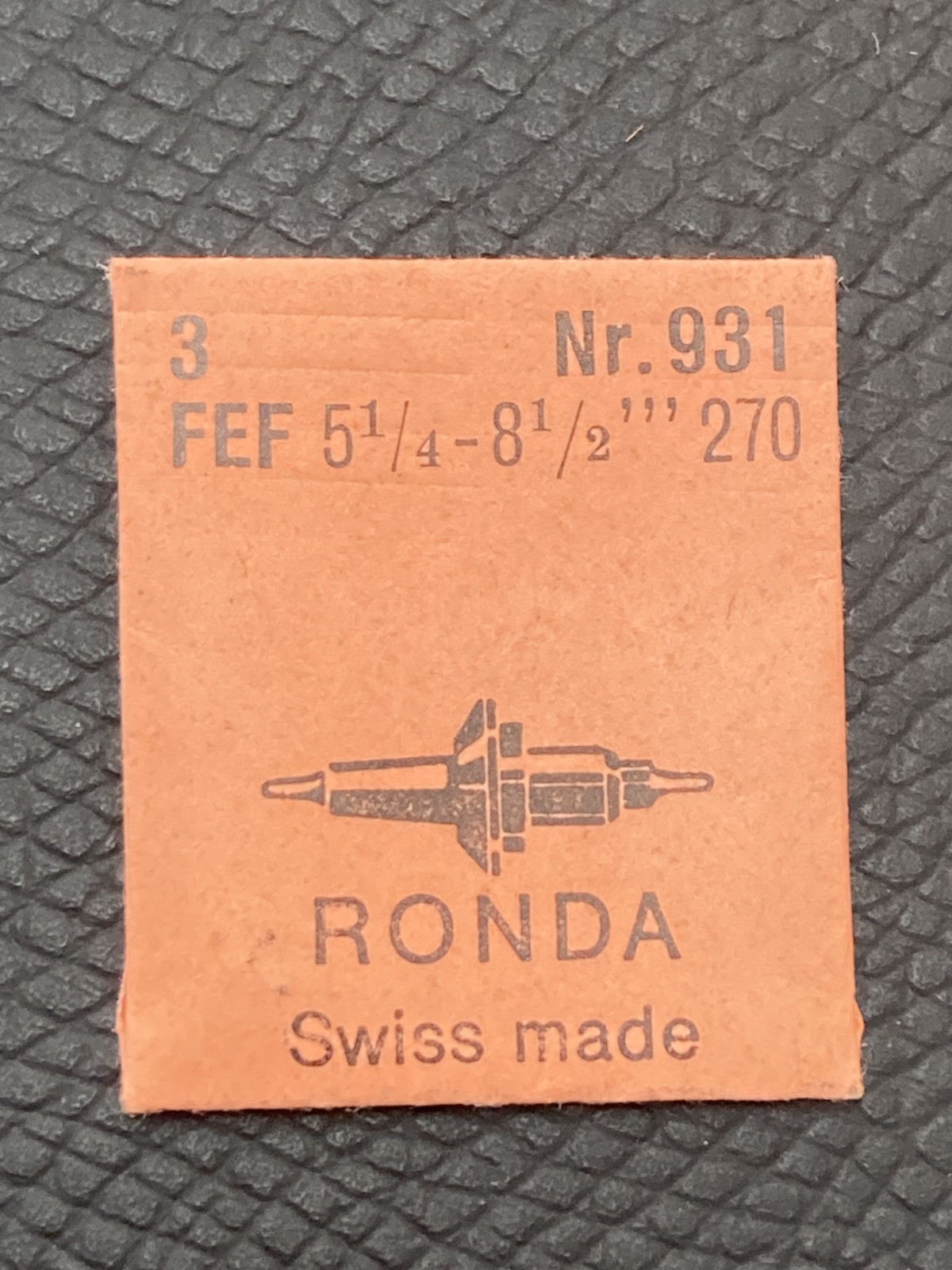 FEF 270 RONDA #931 Sealed Pack of 3 Balance Staffs