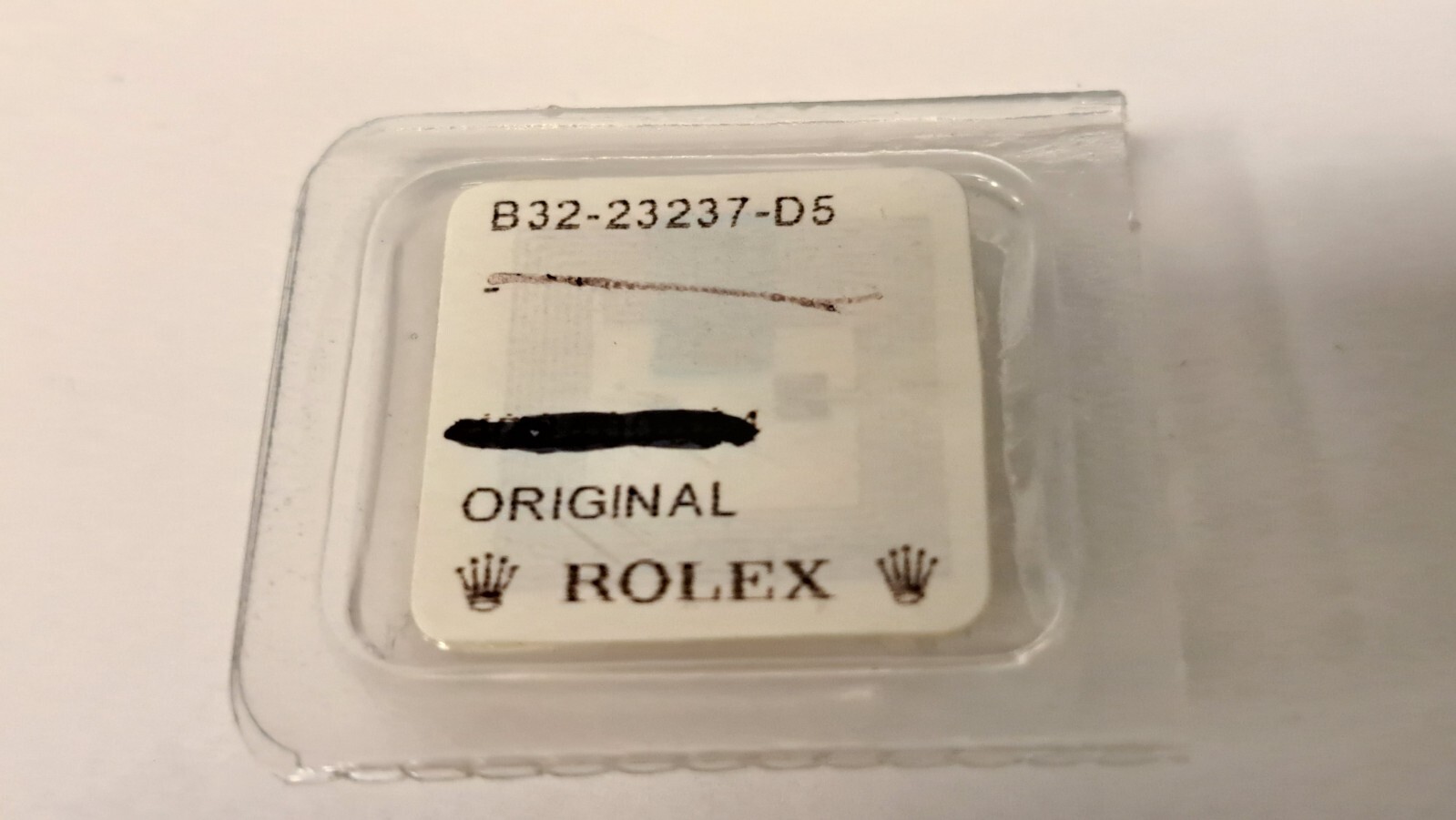 Rolex 32-23237 bracelet screw pin S/S White new 1 per order 12.8mm length, 1.75m