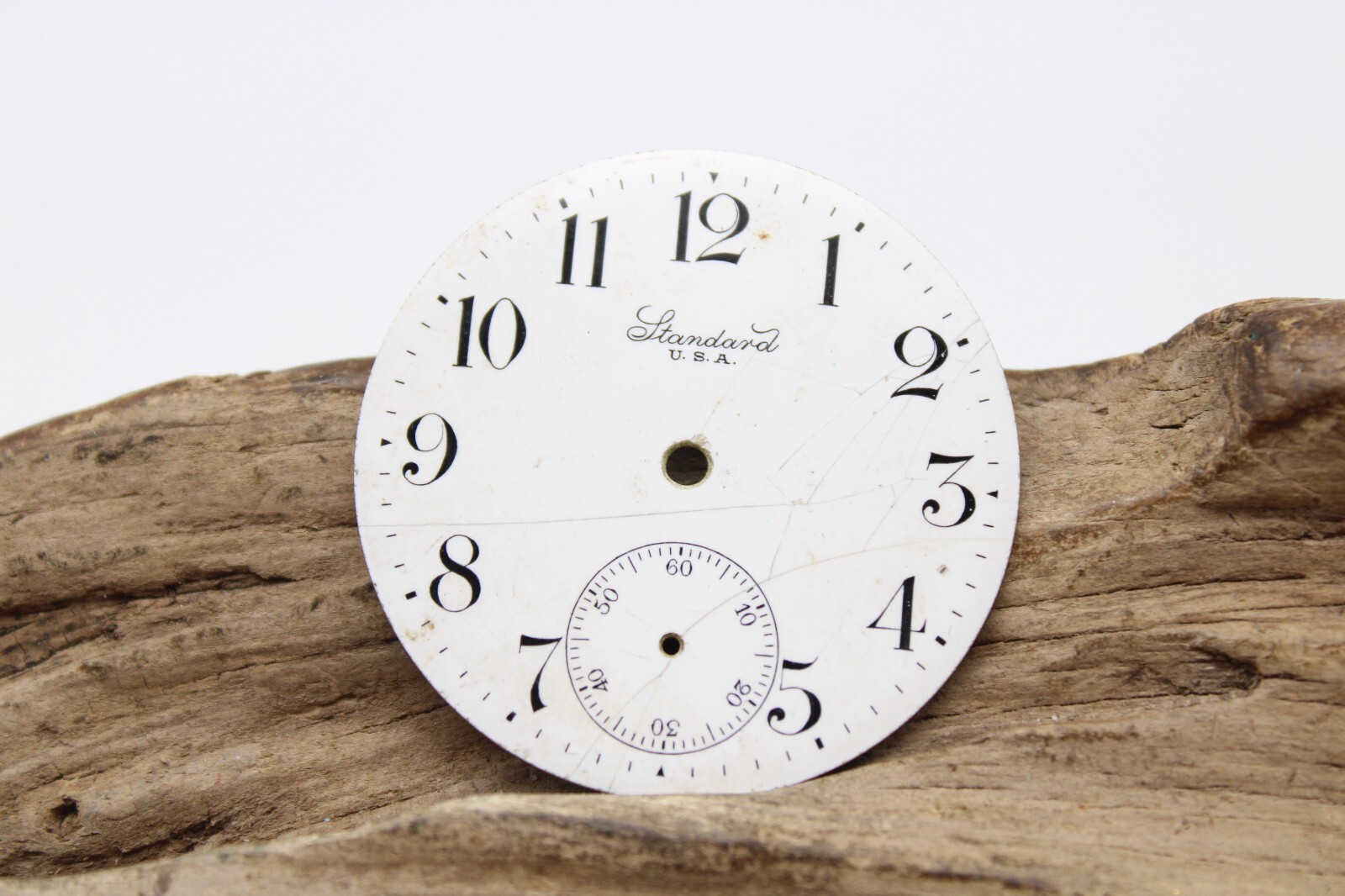 STANDARD USA POCKET WATCH DIAL BREGUET NUMERAL INDICES 41.5mm (RN3)