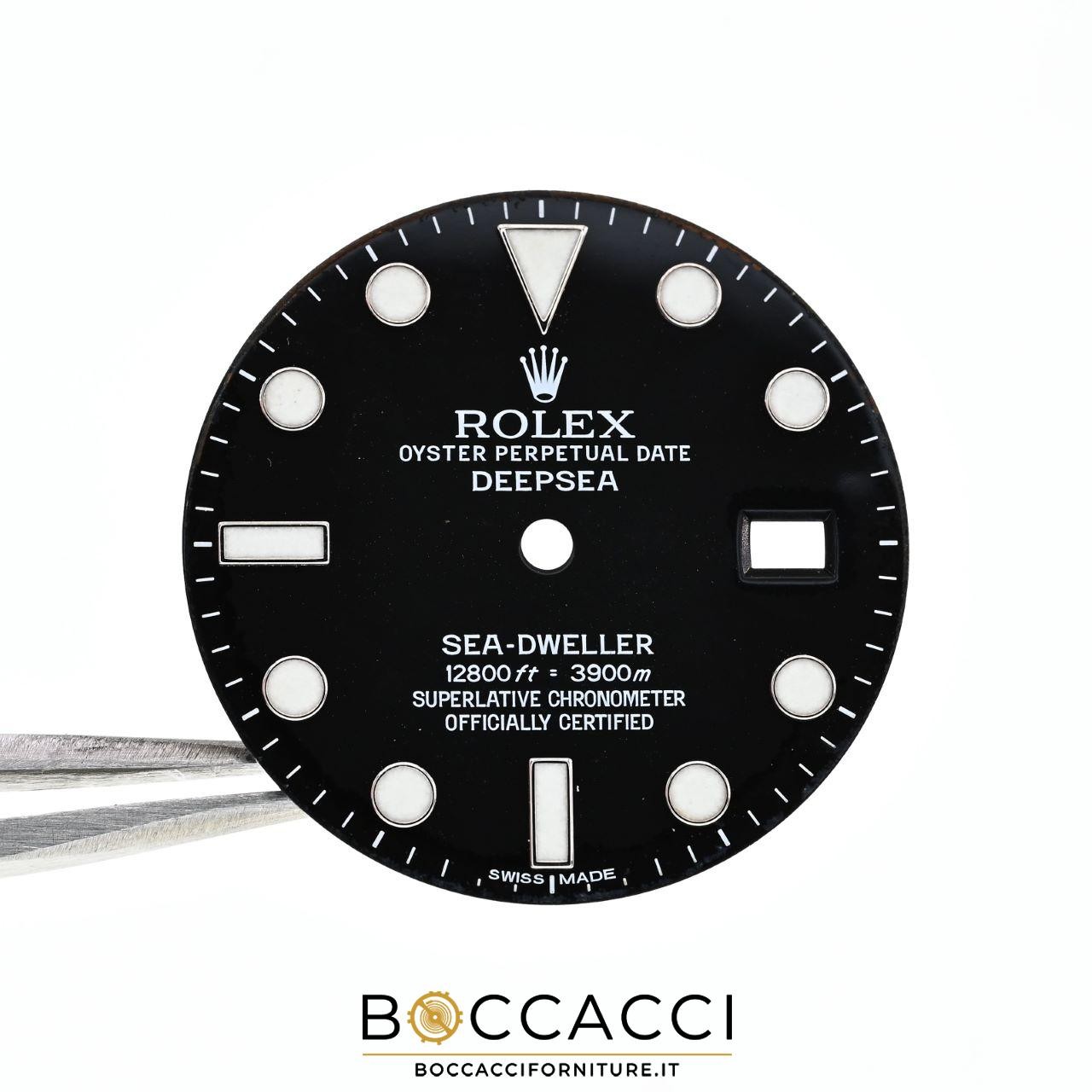 ROLEX Black Dial for Deepsea Sea-Dweller ref. 116660 Chromalight Calib: 3135 …