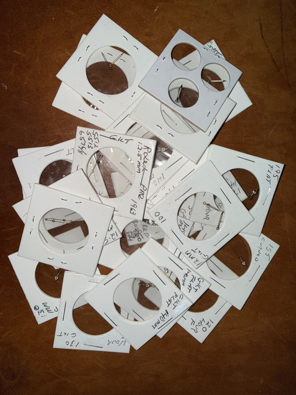 28 Rolex Hands Watchmakers Find For Submariner, GMT, Y Master, Datejust ETC.