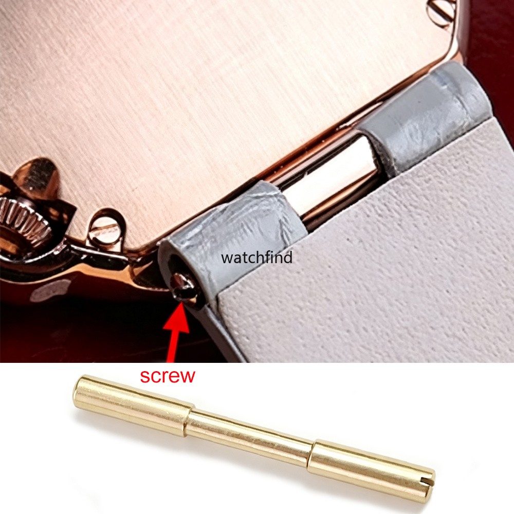 2PCS Watch Screw Tube Pin for BALLON BLEU Watch Band Lug Bracelet Strap 14/16MM