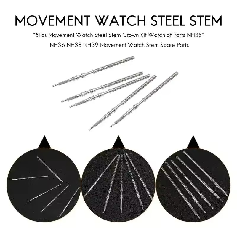 Watch Movement Crown Stem Replacement Part