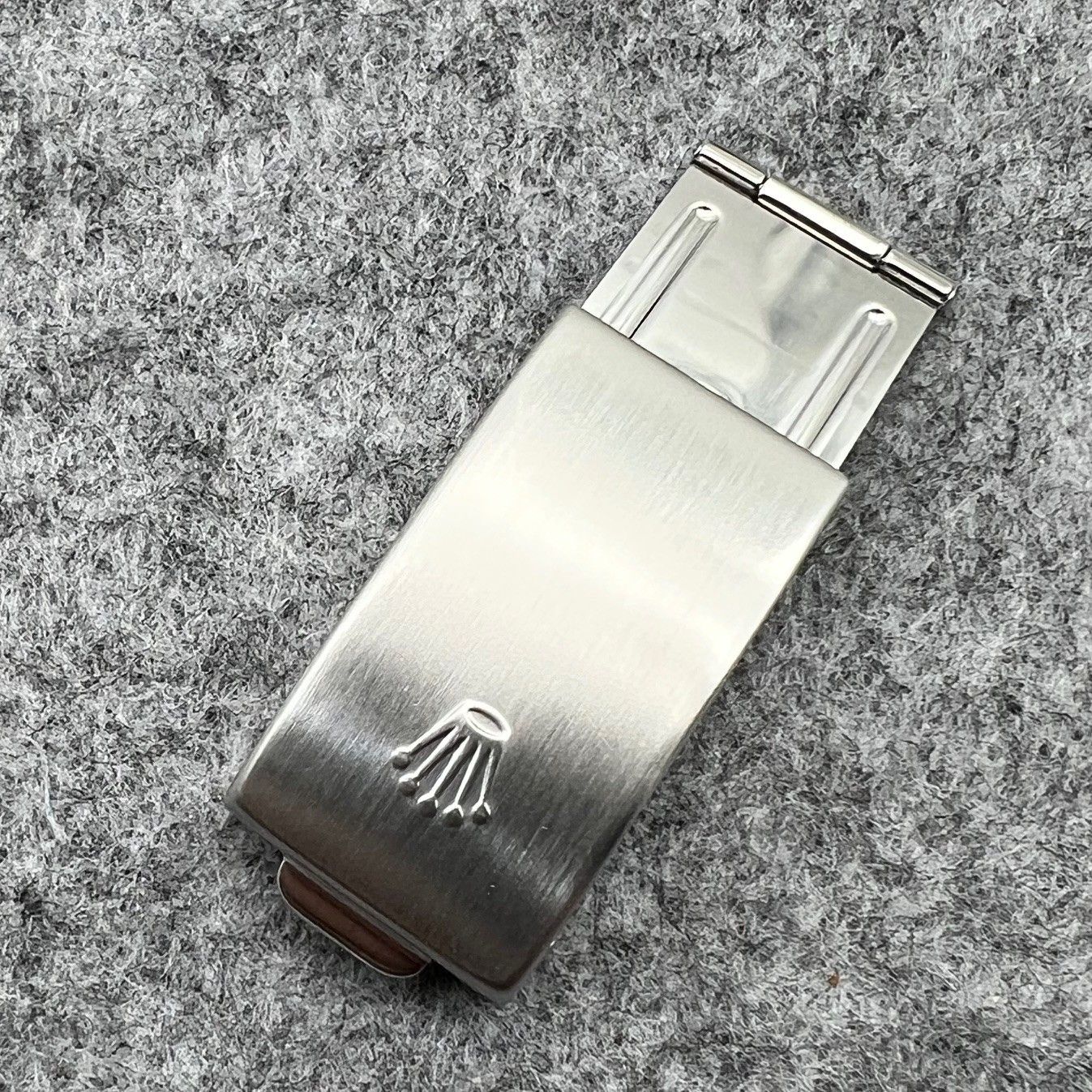 Original ROLEX Clasp 78350 AD CODE (Y.2003) for Manual Daytona Airking Date MINT