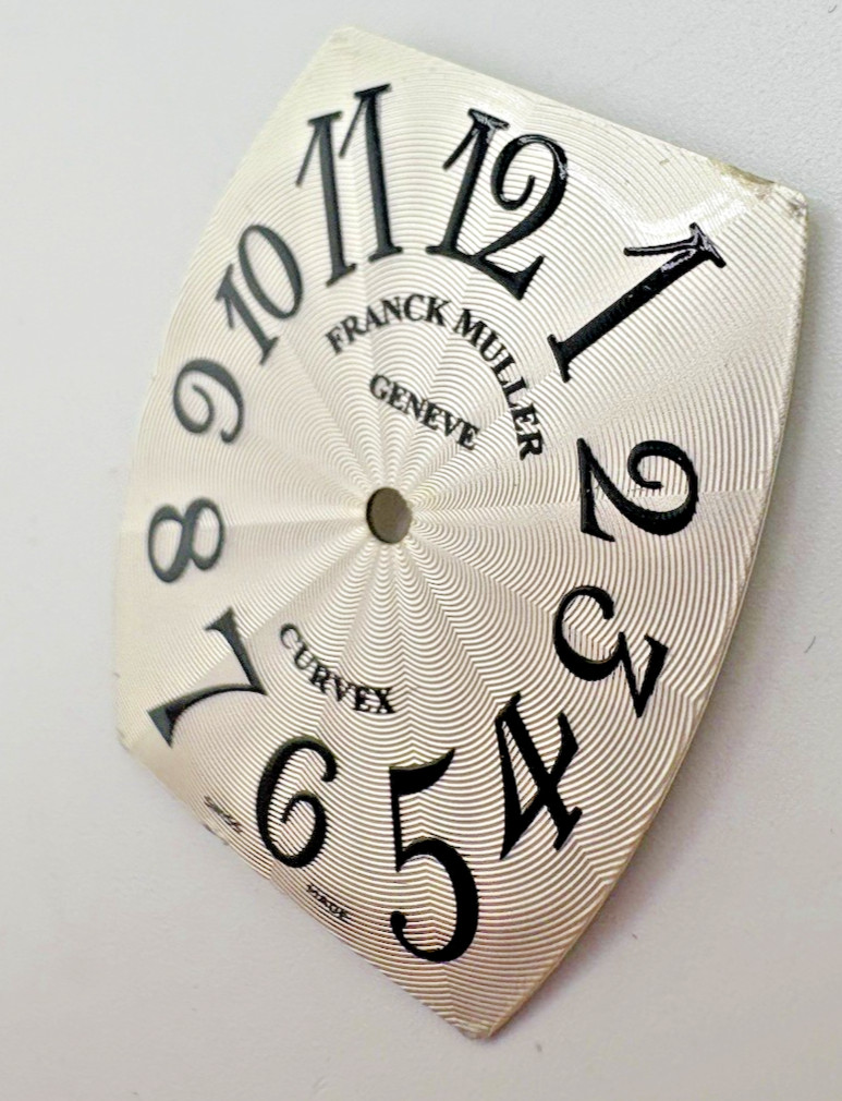 Franck Muller Cintree Curvex 23mm x 28mm 1752QZ Silver Dial