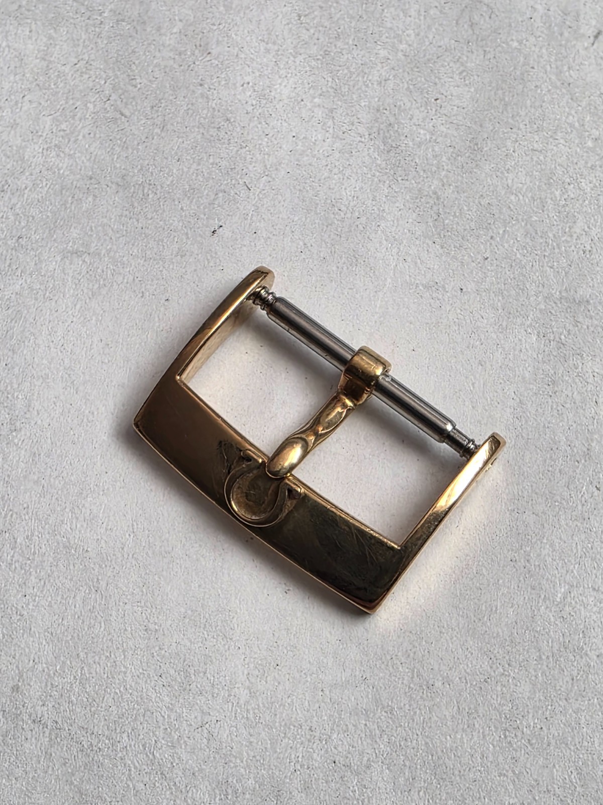 Genuine Omega 18k Yellow Gold Buckle 18mm To Strap 20mm 21mm Wide