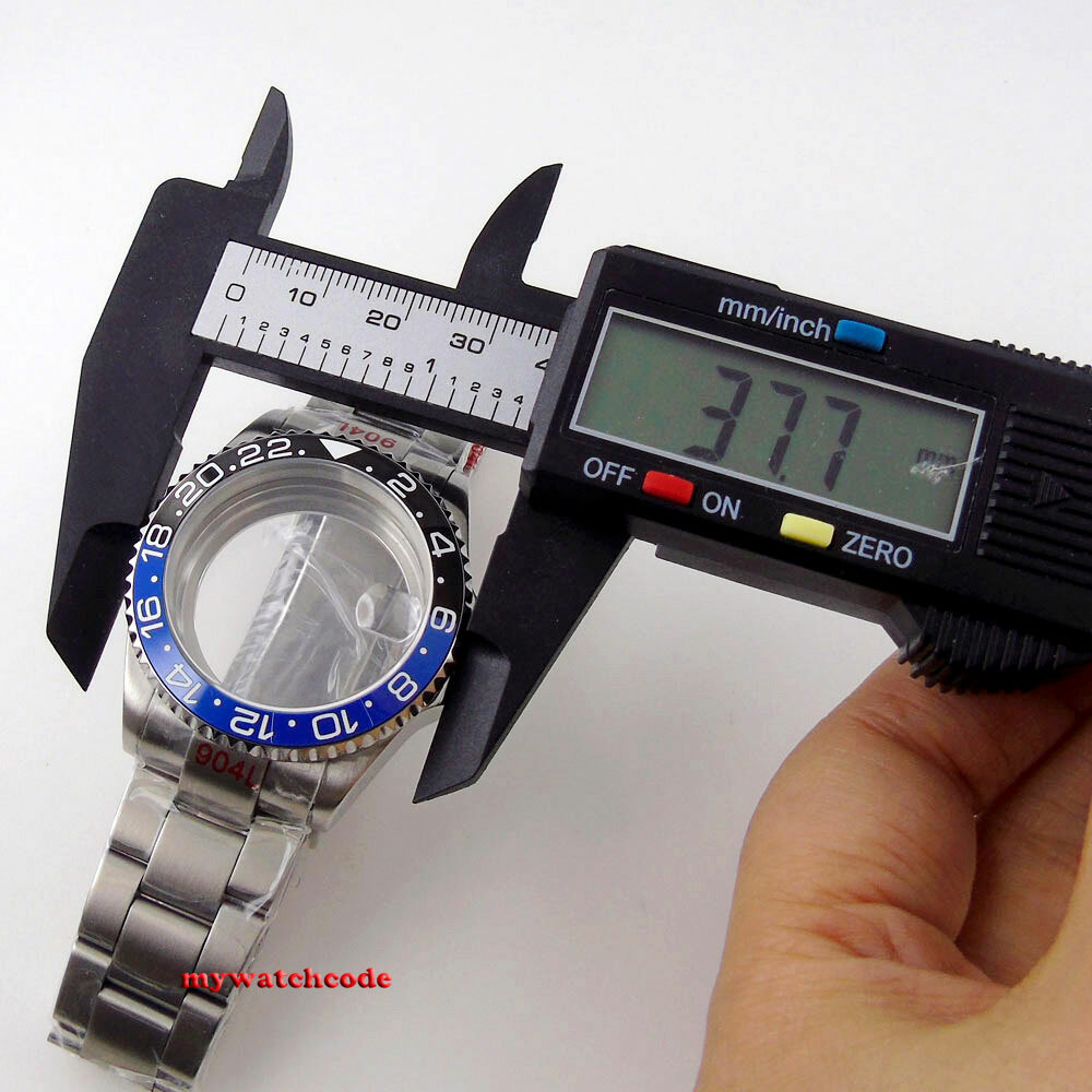 38mm 40MM SEA Watch Case Ceramic Bezel Sapphire Glass Fit NH34A NH35 NH36 2824
