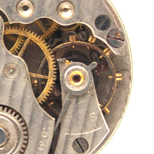 1913 NY STANDARD POCKET WATCH MOVEMENT 032680 GRADE: EXCELSIOR 0s 7j (TB3)