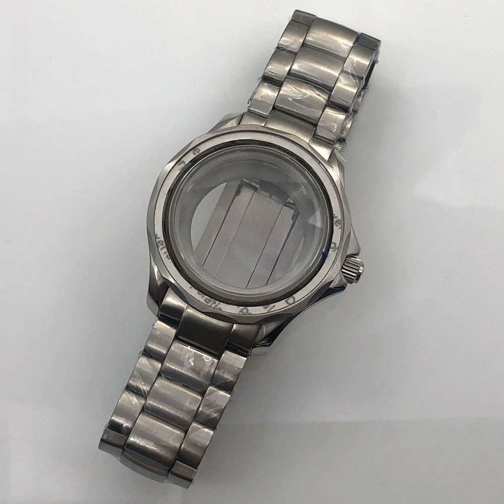 41mm Case Sapphire Glass Fit ETA2836 Miyota8205/8215/821A ST1612 Movement