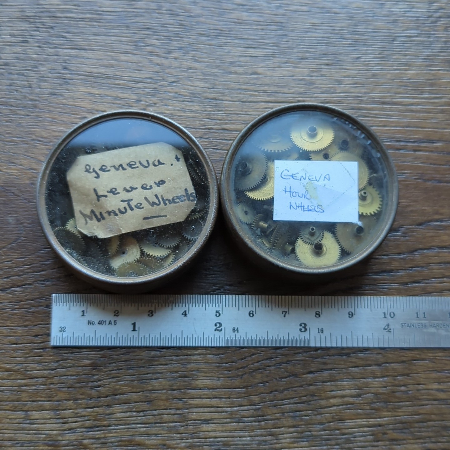 Pocket Watch Hour and Minute Wheels for Geneva Antique Movements (CT25)