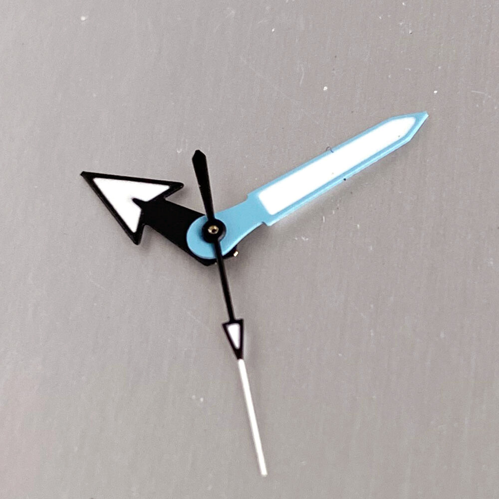Luminous White Sky Blue Watch Hand Needles fit for NH35 NH36 NH38 Diving Watch