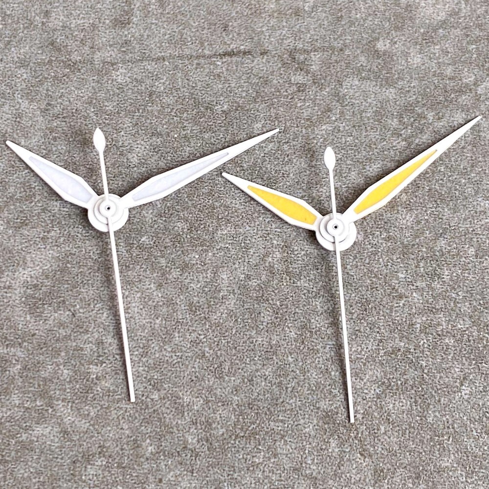 New White NH35 Watch Hands Set For NH35 NH36 NH38 Automatic Movement Watch Parts