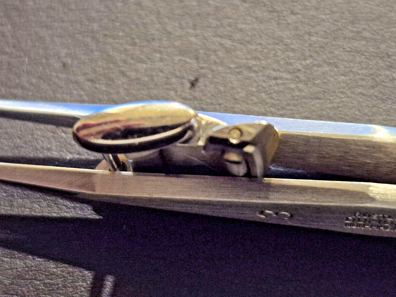 EBEL BRASILIA BAND BRACELET END PIECE S&G for 16mm Wide CASE AND Additional Link