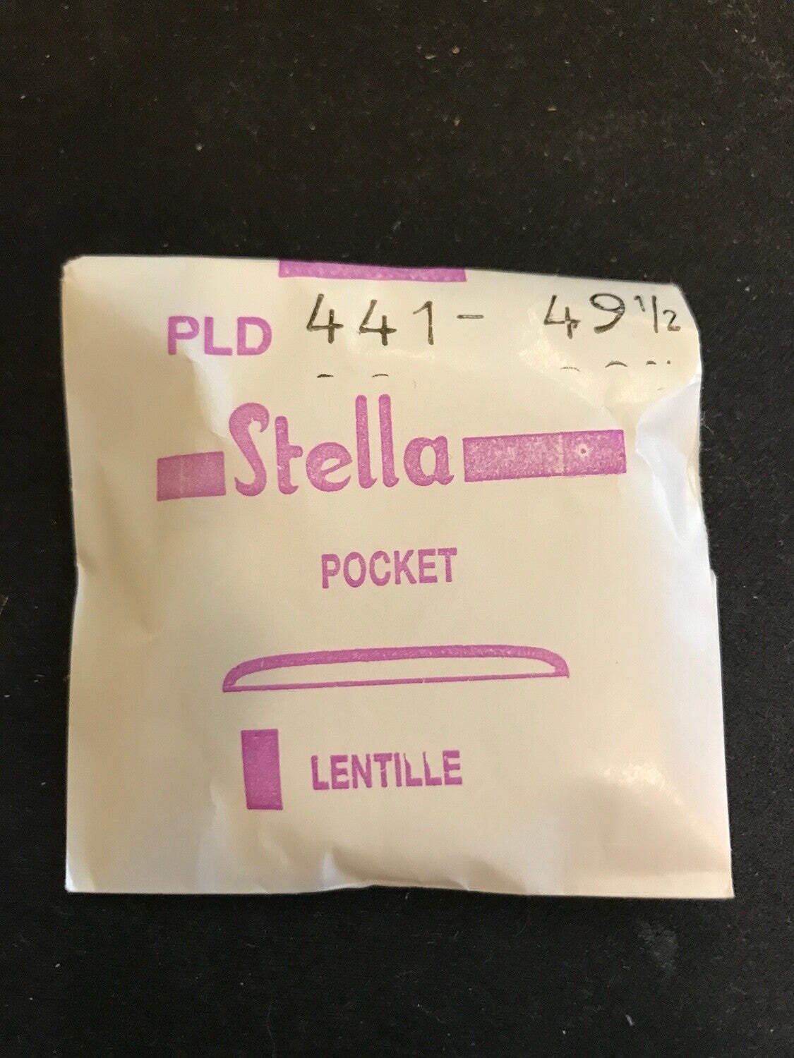 Stella PLD-441 49½ Round Pocket Watch Crystal 41.6mm – New