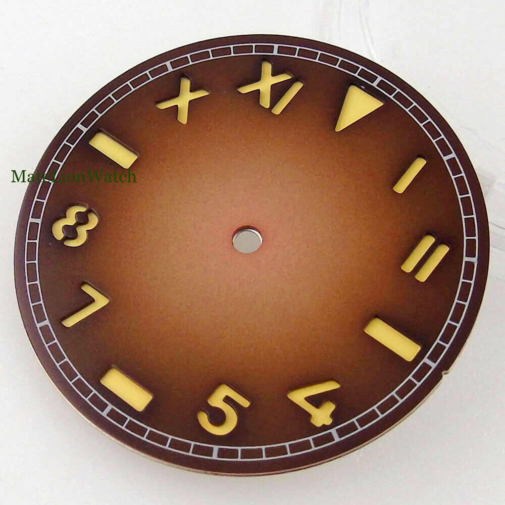 20BAR 42mm Diver Watch Case For NH35A NH36A AR Coating Sapphire California Dial