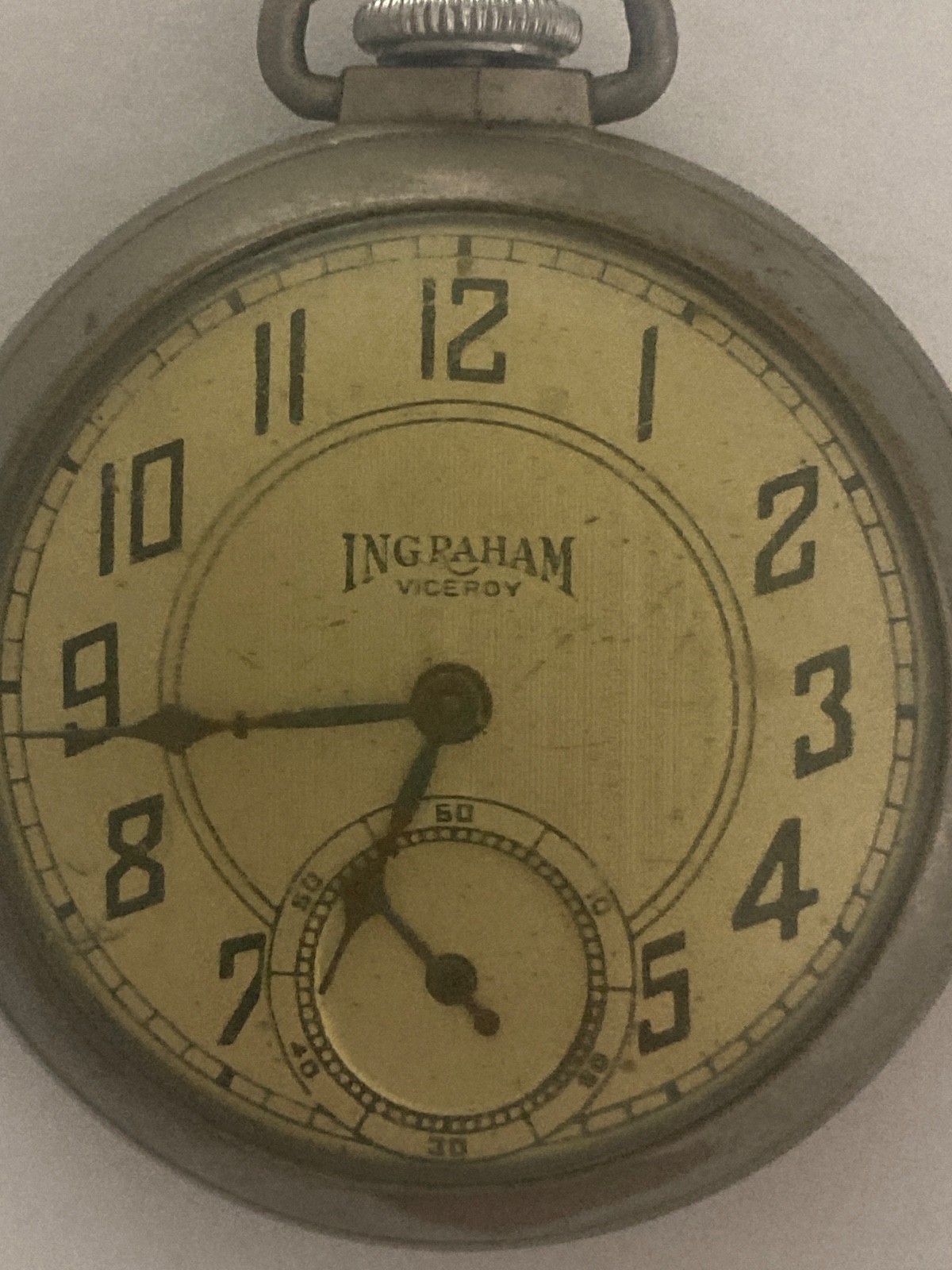 Mixed Watch Movement/Dial Repair or Parts Only Lot Ingraham/Elgin