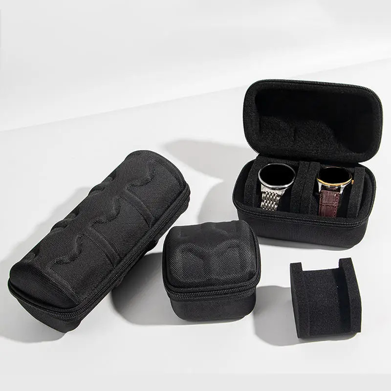 EVA Watch Travel Roll Case 1-4 Slot Storage Organizer Shockproof Protector