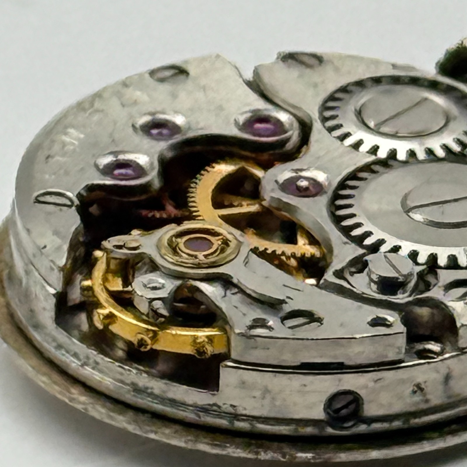 Chaika 1601A Watch Movement Running Sekonda Soviet 17J Manual Wind Parts 16.2mm