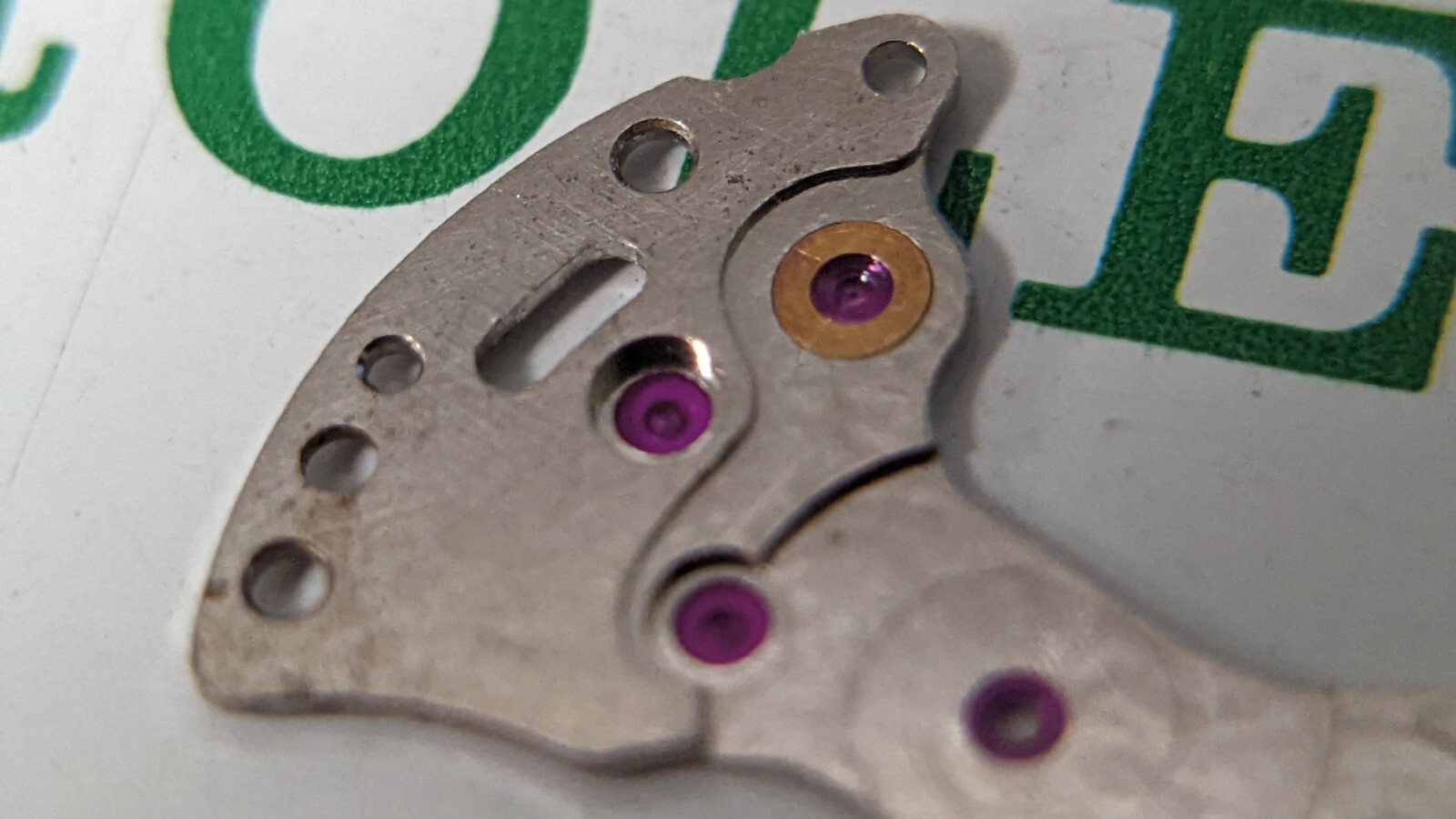 Rolex 1570 7823 1500 Series Caliber Train Wheel Bridge Pre-owned