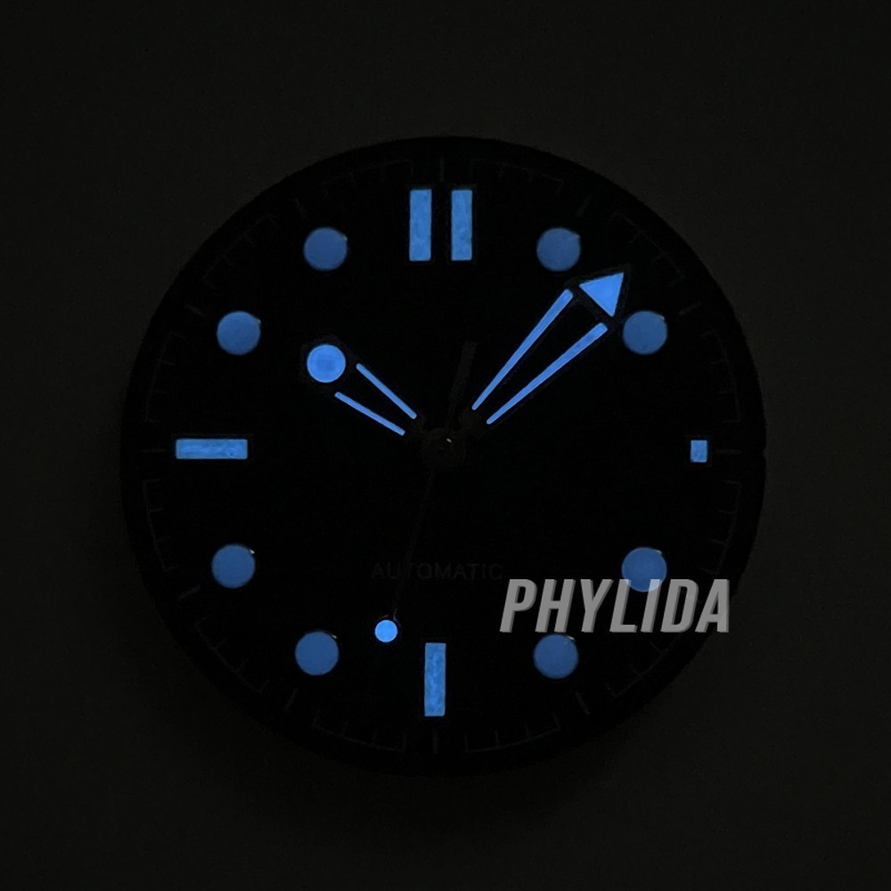 31mm Black Watch Dial Hands MIYOTA8215 Mingzhu DG2813 SM300 Master Style
