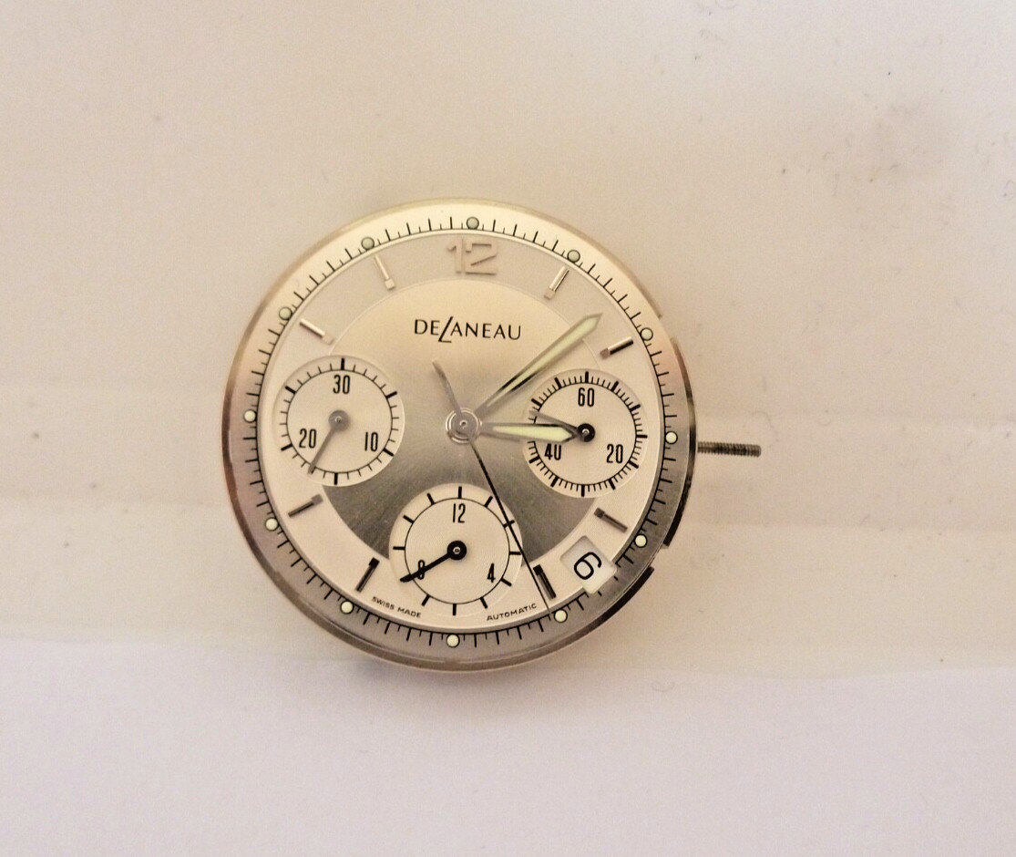 ETA 2894-2 Chronograph Automatic MOVEMENT SWISS MADE Running & Keeping Time