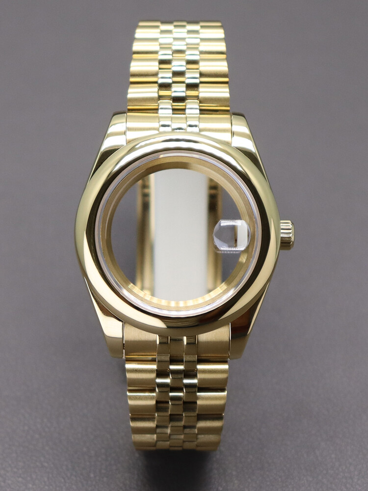 36mm 40mm Watch Case strap Sapphire Glass For nh35 nh36 38 Movement 28.5mm Dial
