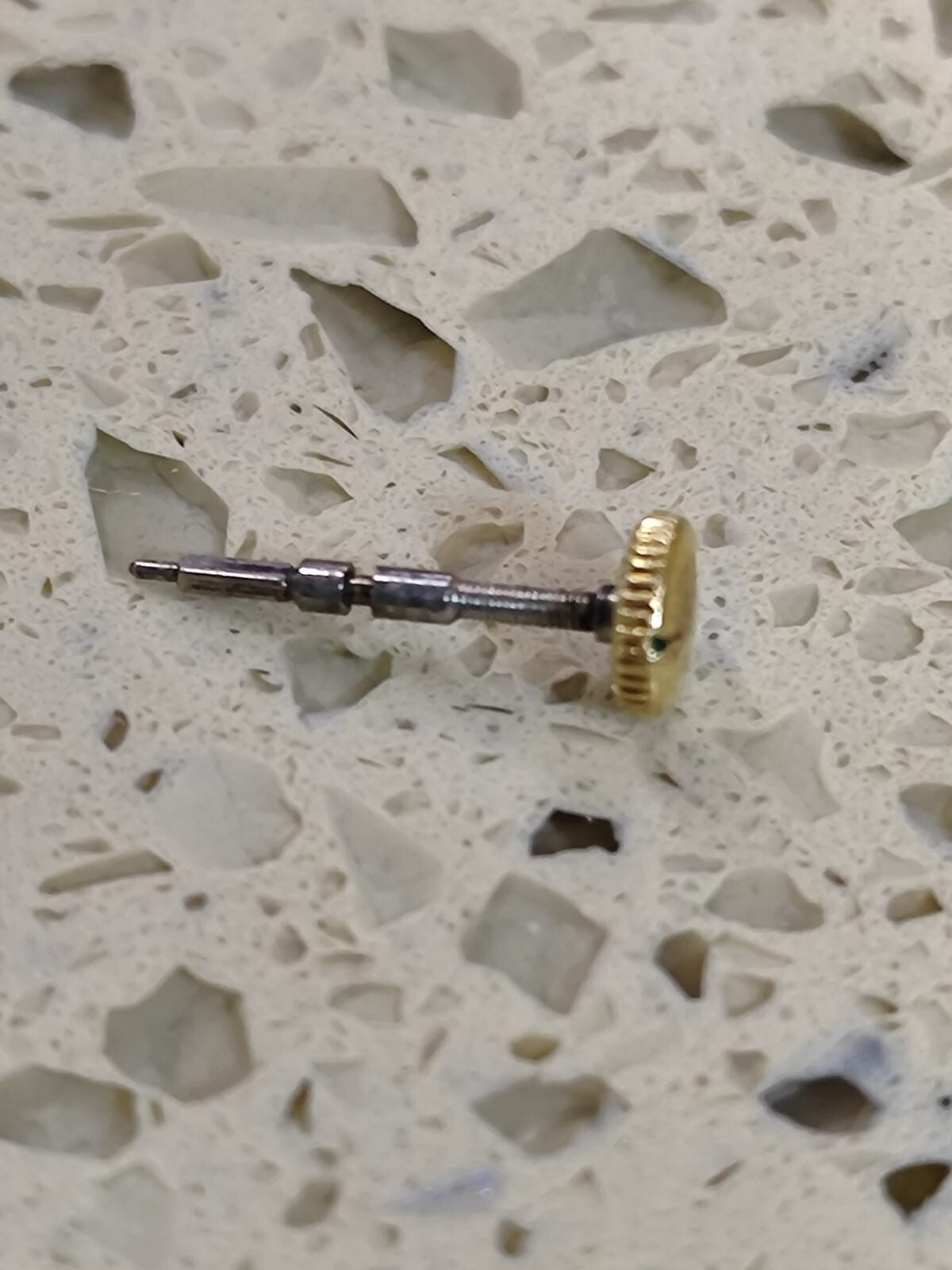 IWC Schaffhausen CAL C89 PART CROWN 18k & STEEM 5mm – USED