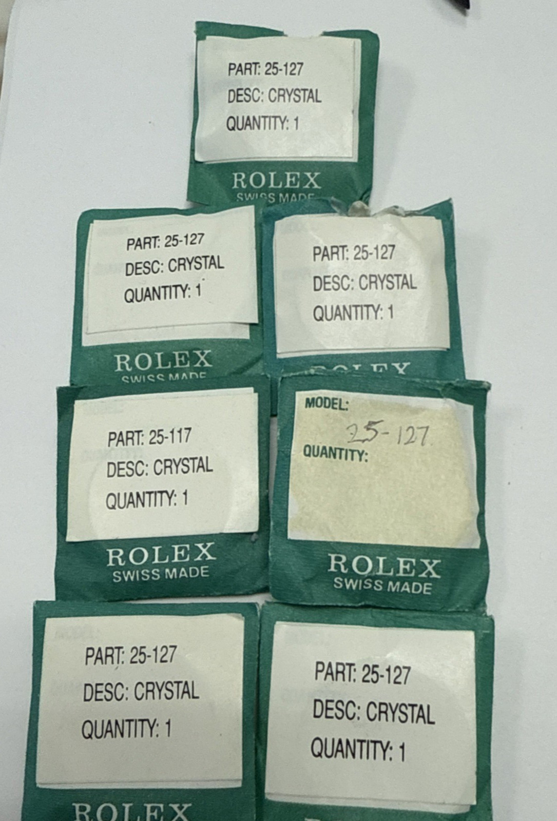 Rolex Vintage #25-127 Acrylic Oyster Cyclops Crystal For Submariner 1680