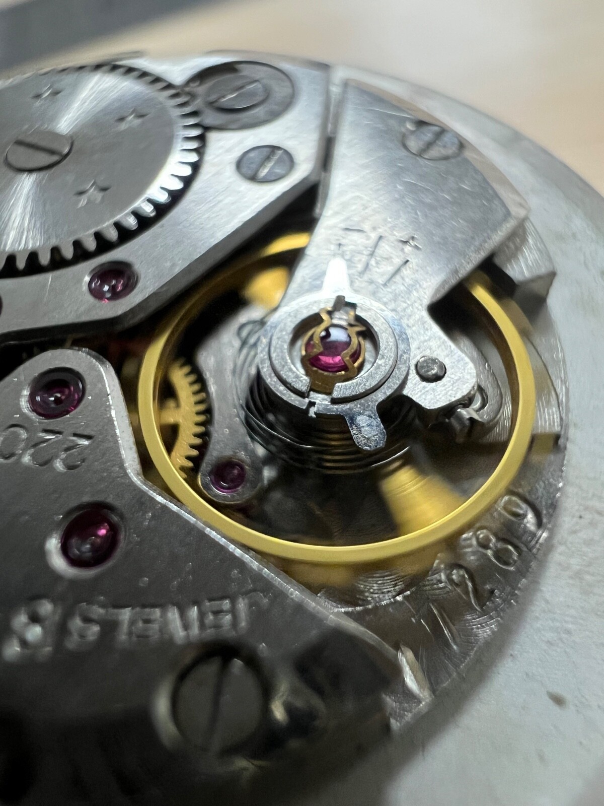 Watch movement USSR Wostok 2209 cal. plus Dial. For parts .