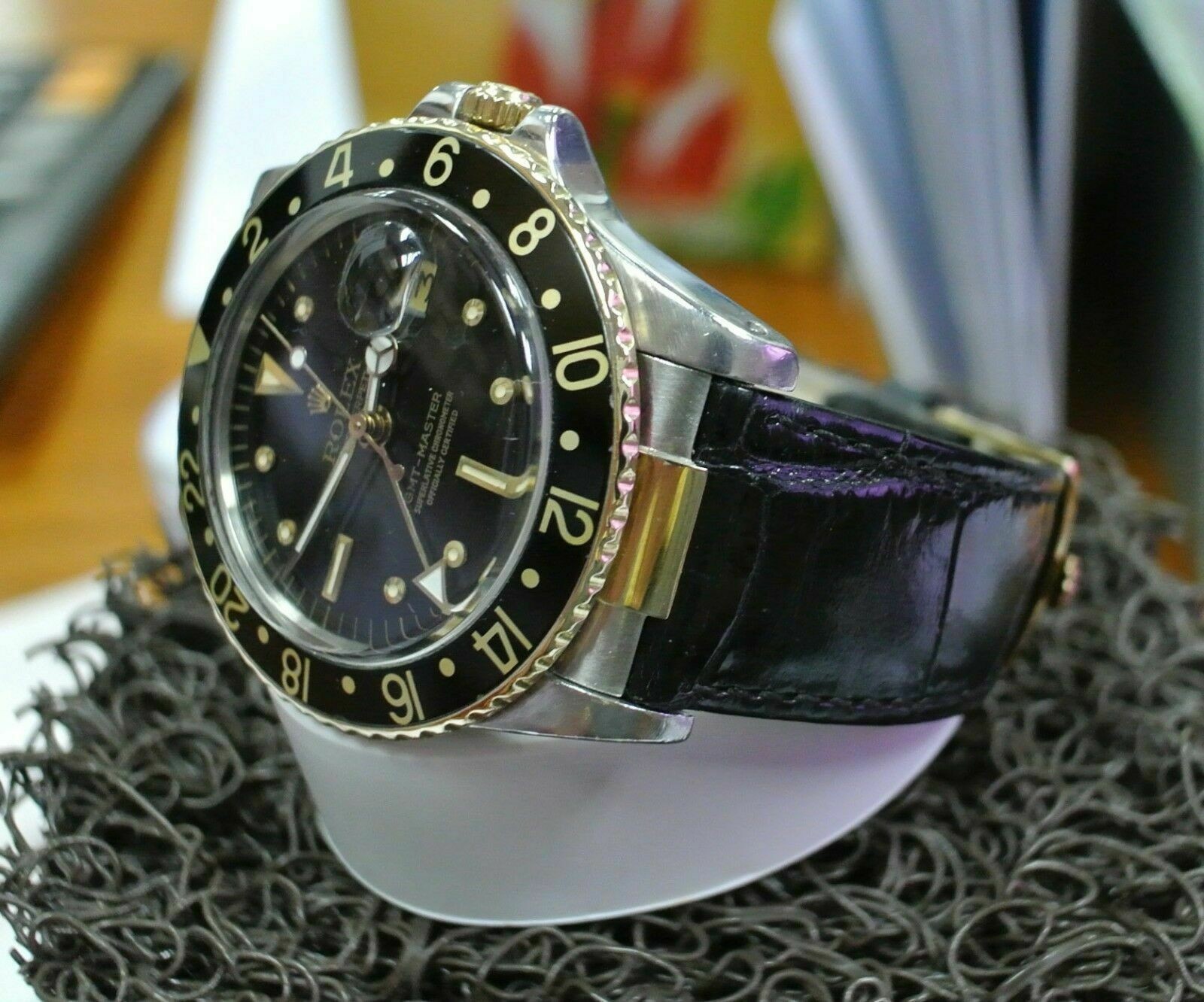 CUSTOM STRAP END LINK FOR ROLEX SUBMARINER 16800 16803 16613 16618 TWO TONE