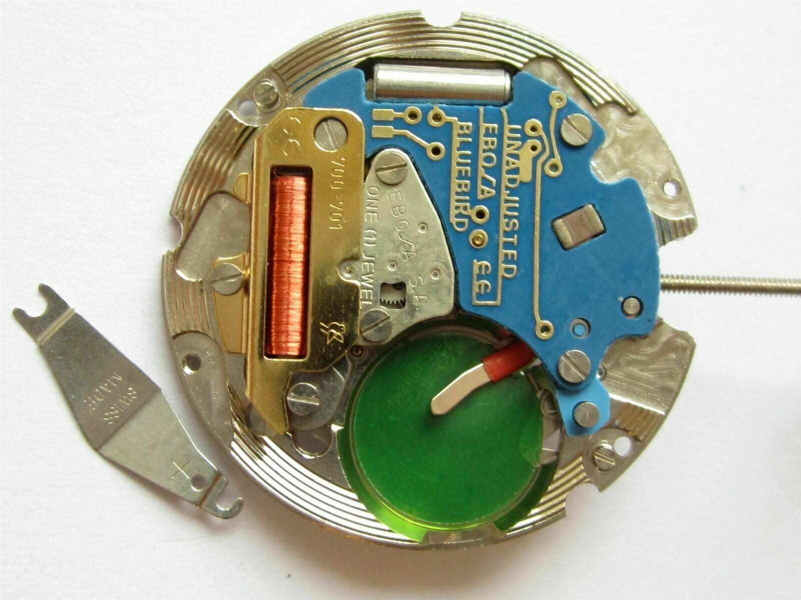 NOS Ebosa bluebird Cal. 701.211 watch movement Central seconds 10½”‘ Ligne