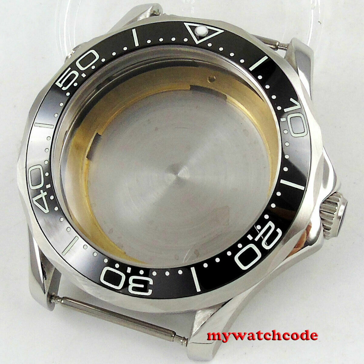 41mm ceramic bezel sapphire glass Watch Case fit NH35 Nh36 Miyota 8215 ETA 2824