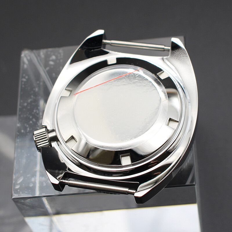 316L Stainless Steel 41mm Modified Seiko Turtle Watch Case nh35 For SKX007 Mod