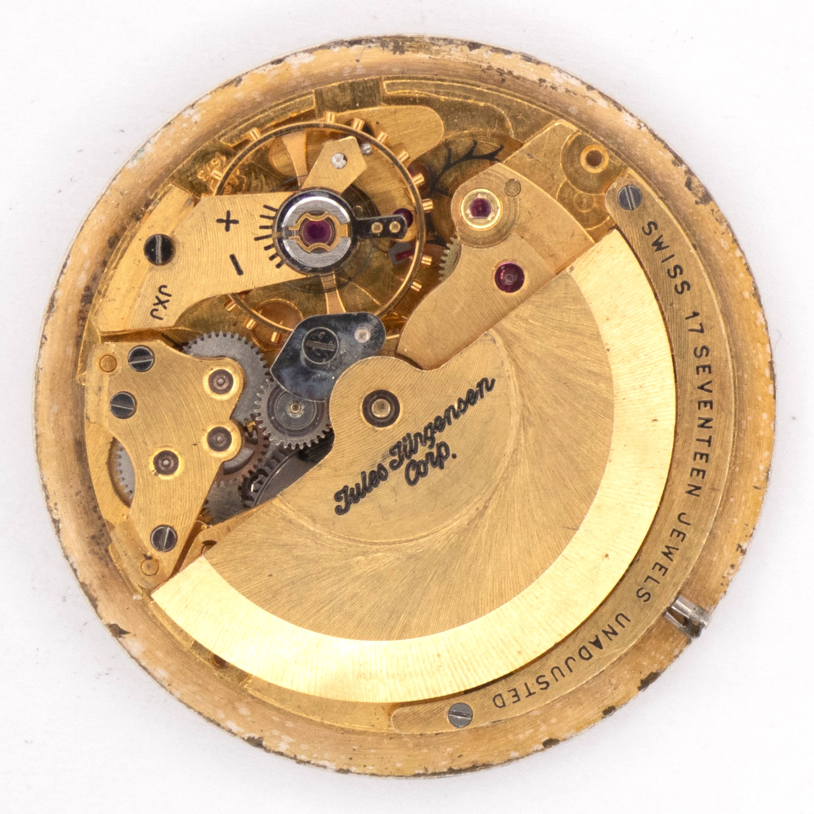 Vintage Jules Jurgensen / AS 1673 17-Jewel Automatic Wristwatch Movement