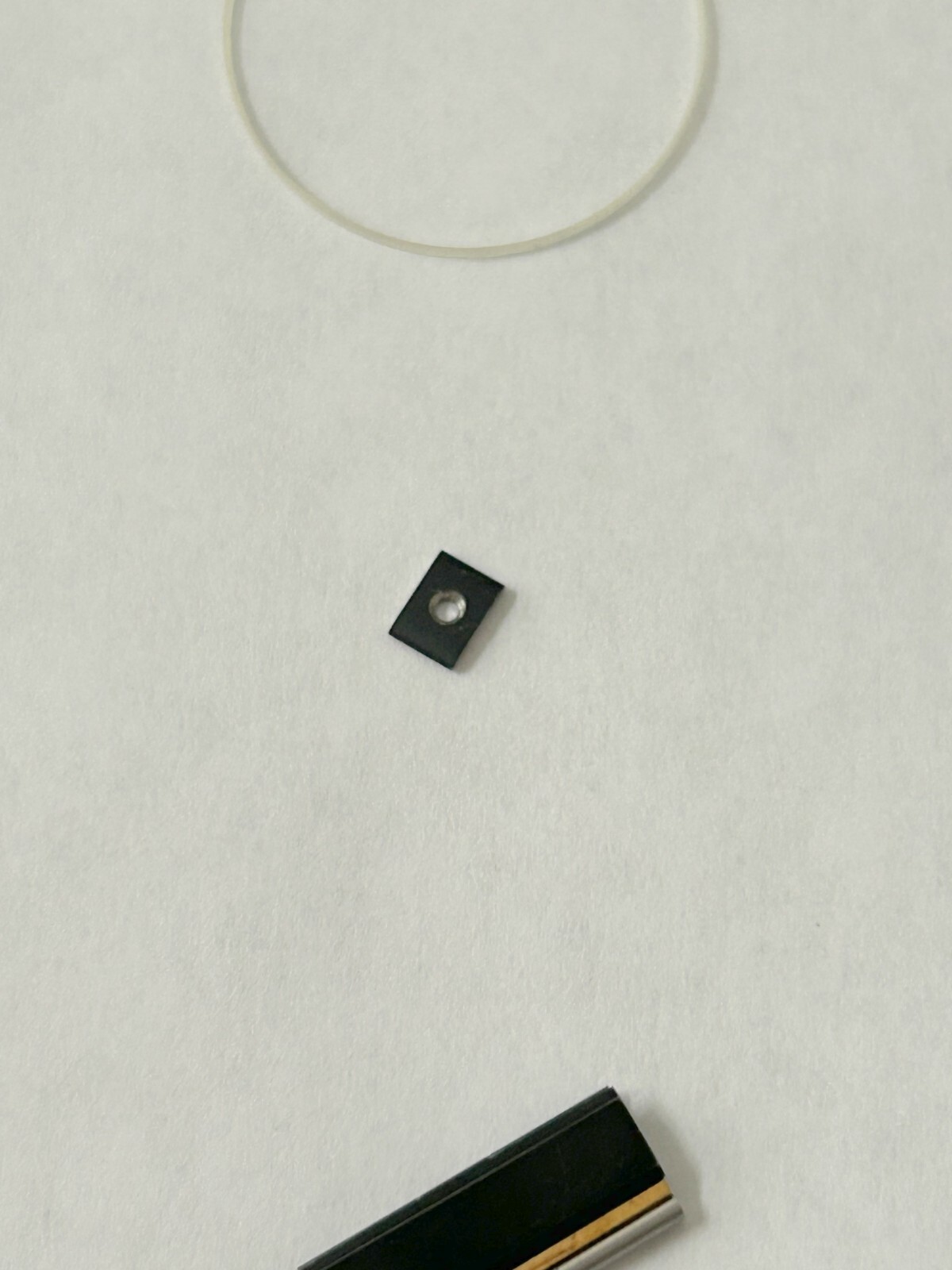 Concord Mariner SG 2tone 14k gold and black watch parts 18mm extra links