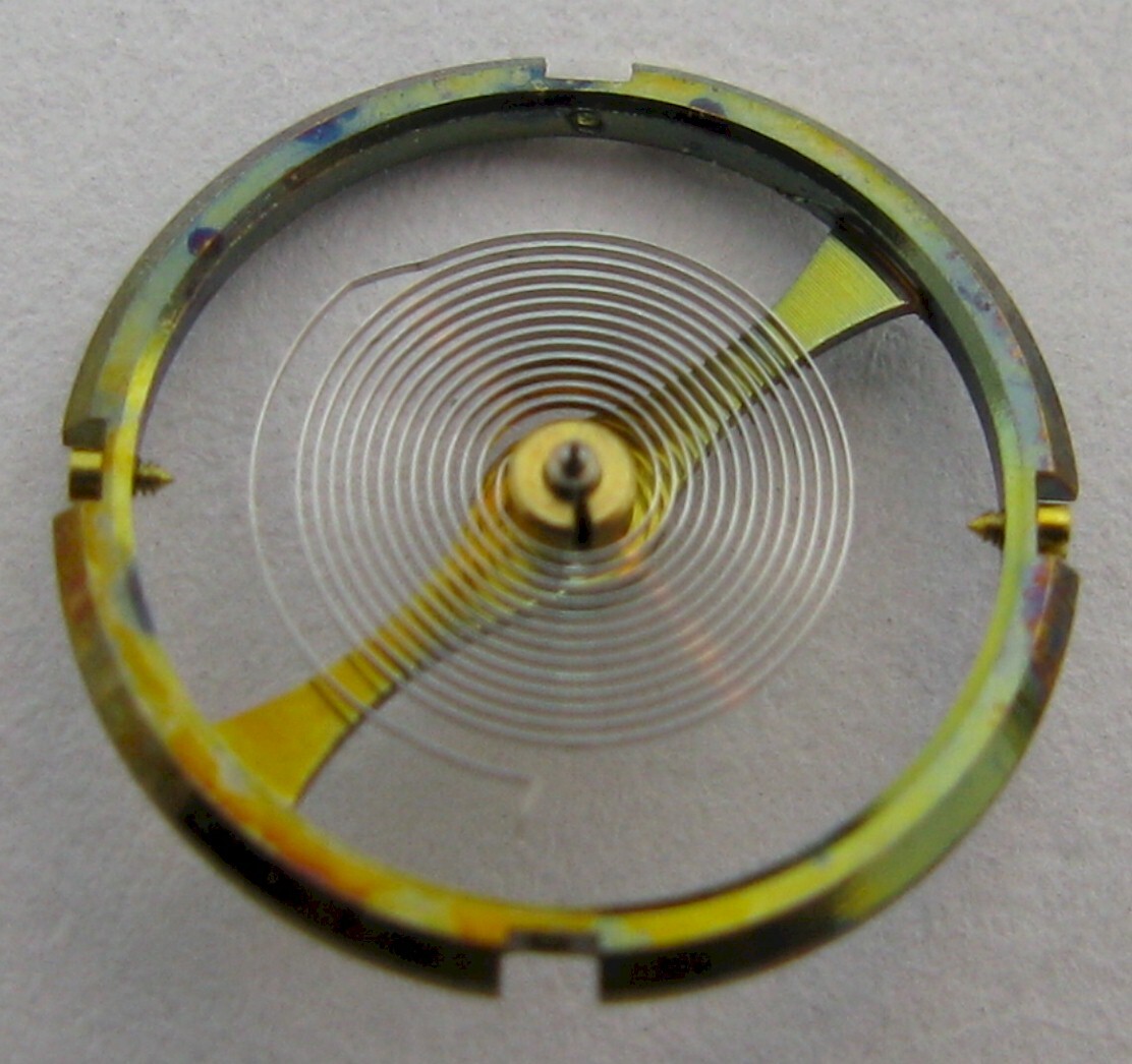 Bulova Watch Movement 10COAC 30 jewels … part complete balance wheel #721