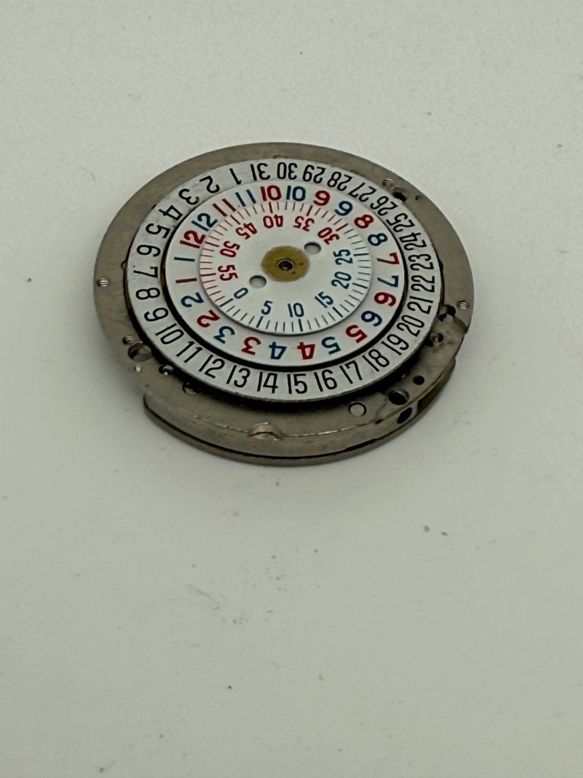 Vintage Jump Hour EB 8800 Swiss Movement For Parts or Repair
