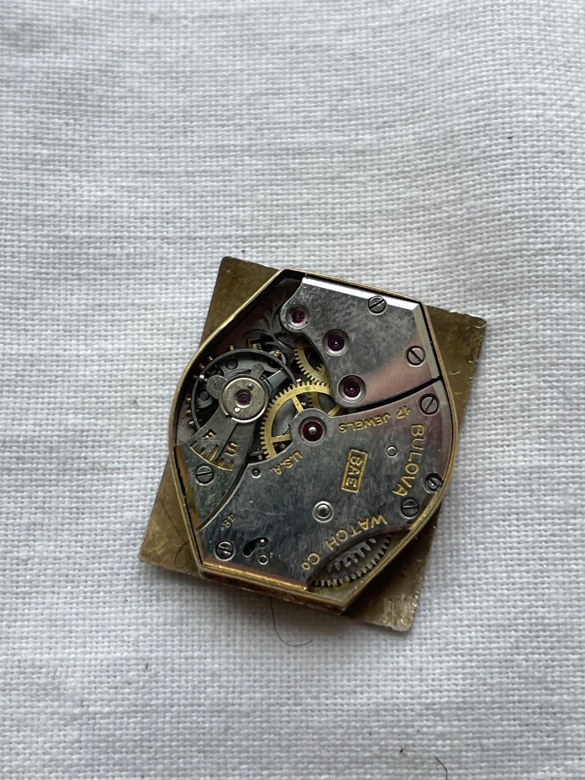 Bulova 8 AE – movement for pocket watch AS IS – lot3004