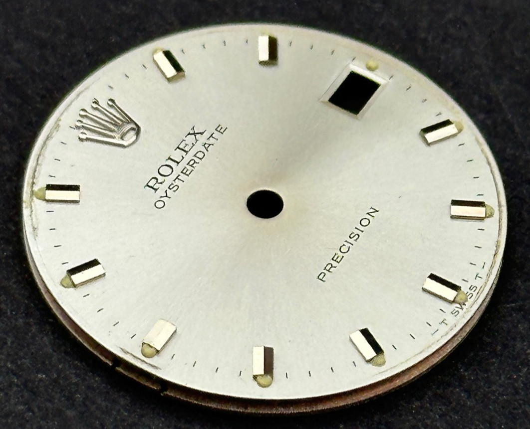 Vintage Rolex Oysterdate Precision Watch Dial For 6466