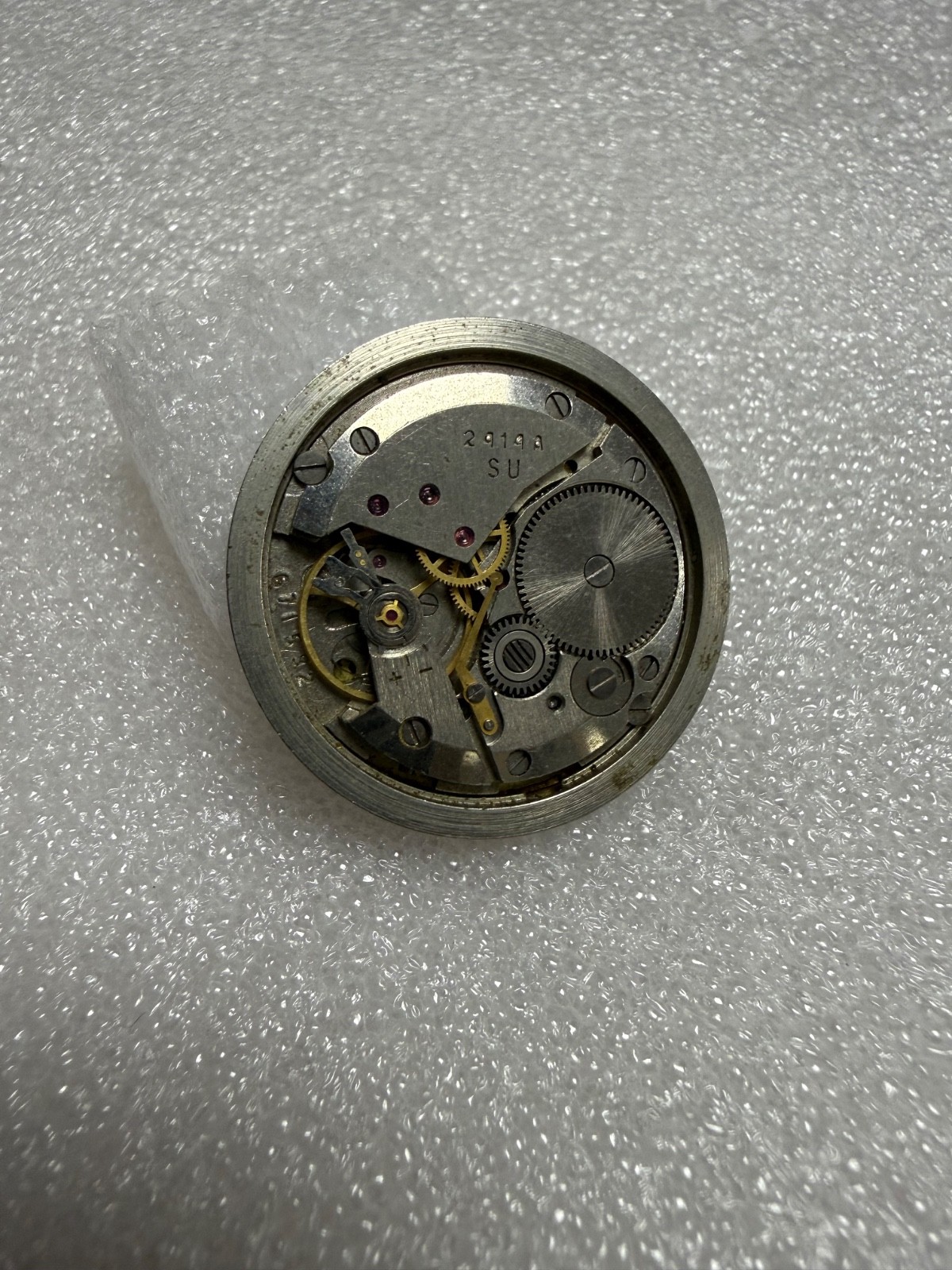 Watch movement USSR Vostok Cal.2414A plus Dial.For parts.