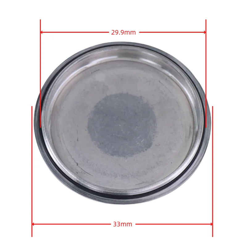 Watch Case Back Crystal Glass Transparent Cover Steel Replacement Parts