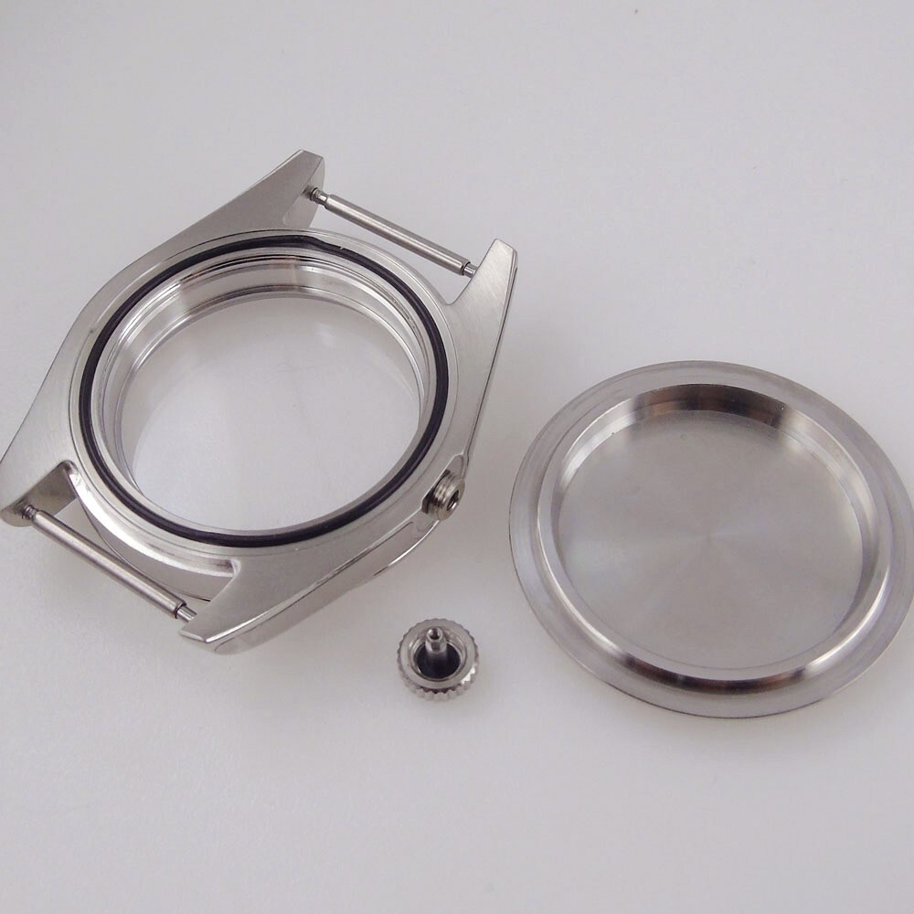 36/39mm Round Poilshed Stainless Steel Diver 20ATM Watch Case For NH35 NH36 Move