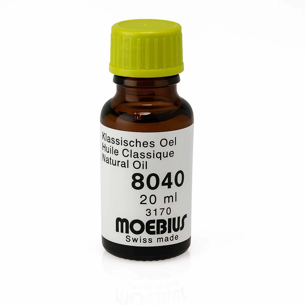 Möbius 8040 Swiss Watch Oil 20ml for Wall and Table Watches