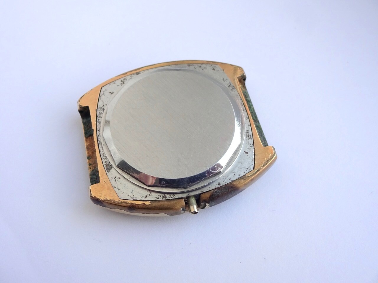 Tissot Steel Case Parts 40.800 Tissonic 2010 (ESA9162 F300Hz) Tuning Fork (1212)
