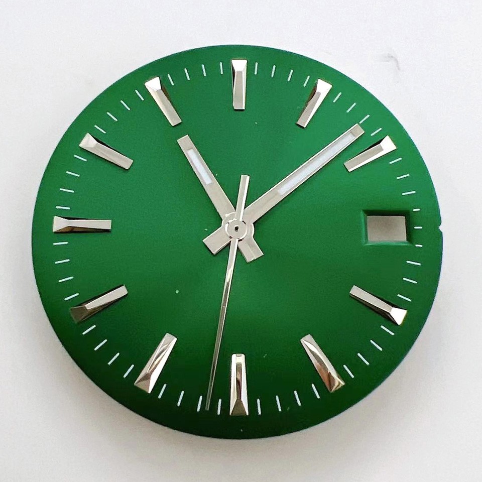 29.5mm Sunburst Watch Dial+Hands No Luminous for NH35/8215/2836 Movement Parts
