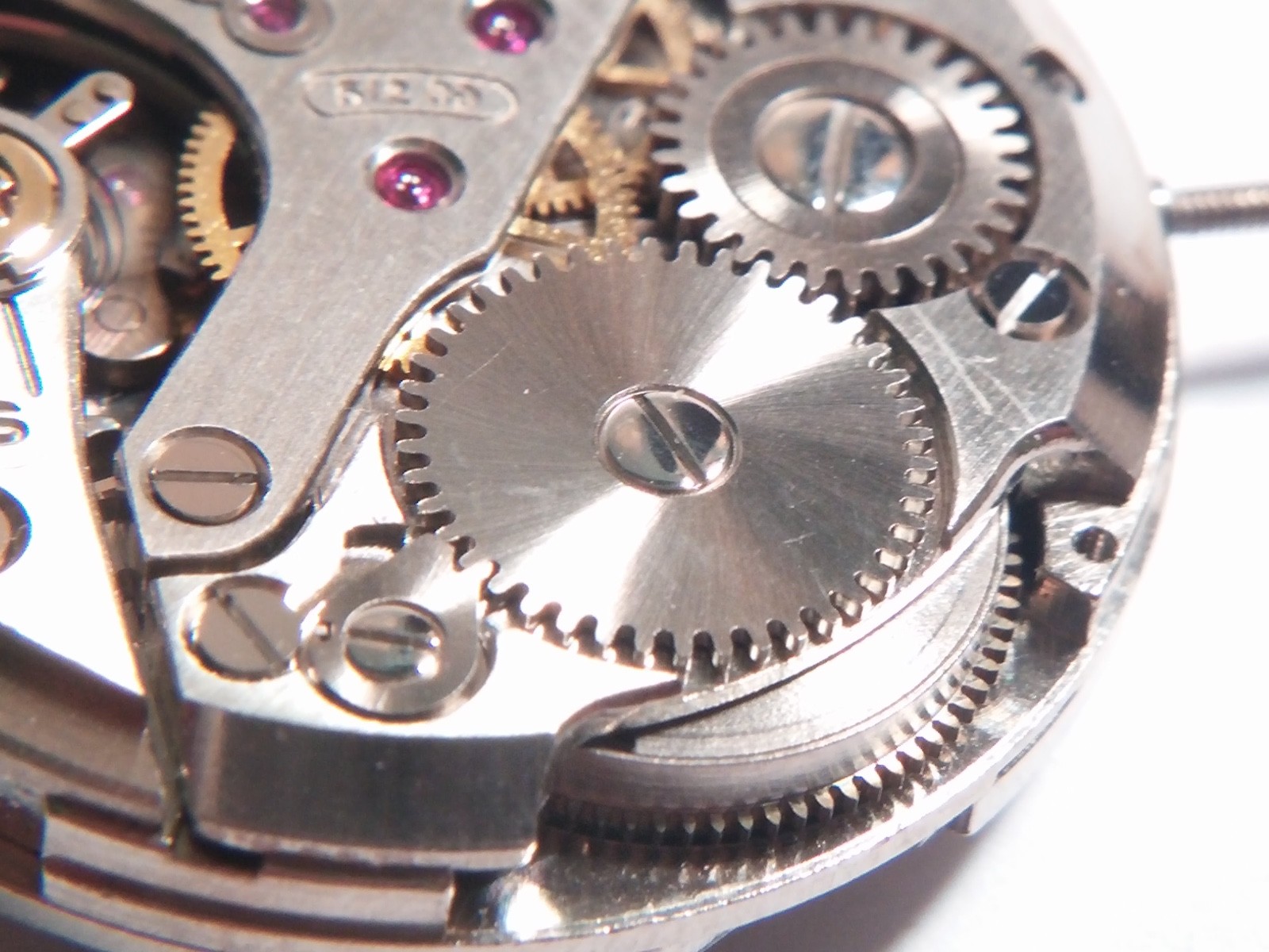 Gruen 512CD Day/Date Movement, 17 jewels, wind watch, RUNS