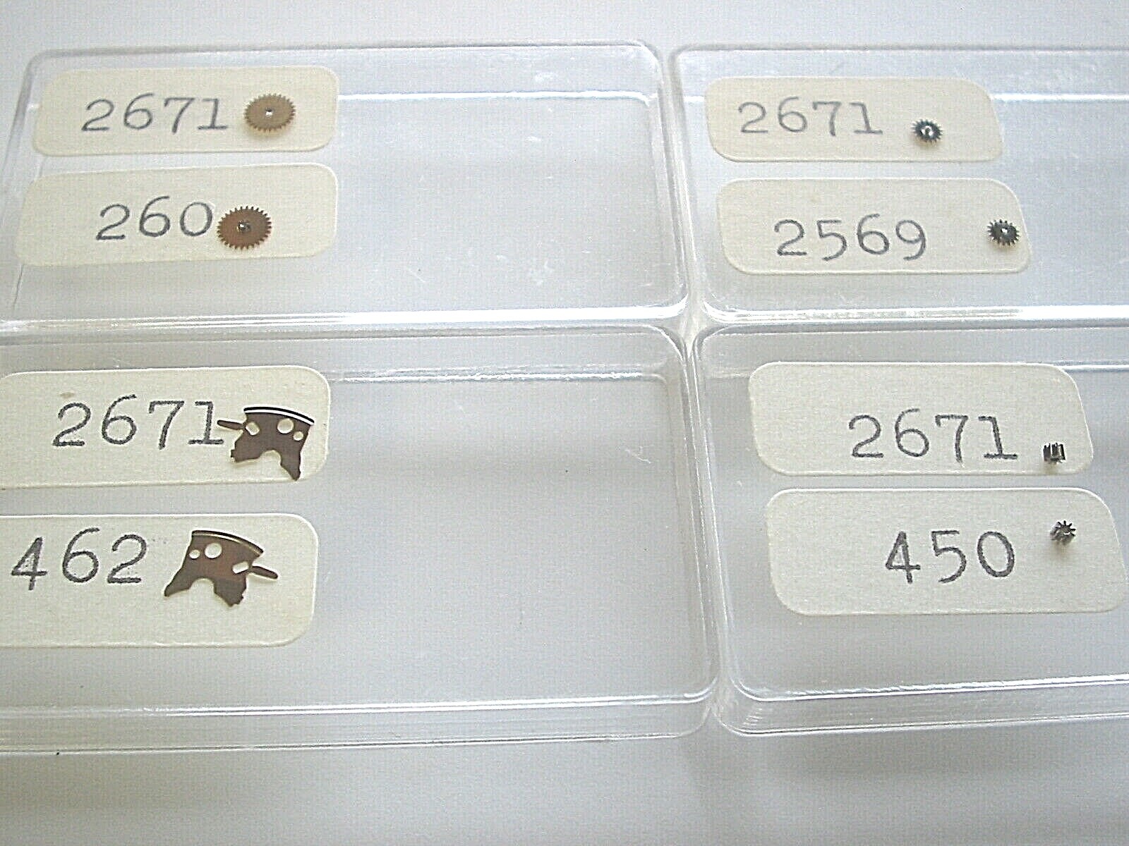 ETA 2671, 2641, 2651, 2661, 2677; 3 new #445 or #462 or #450 or #401 or 407,410